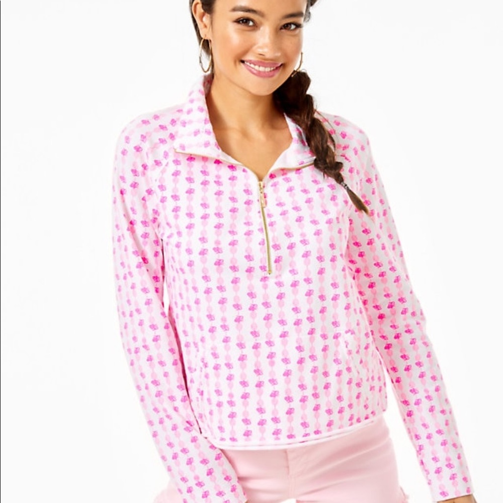 Lilly Pulitzer UPF 50+ Ronan Popover Cropped